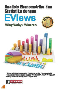 Image of Analisis ekonometrika dan statistika dengan eviews