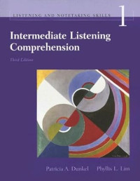 Image of Intermediate listening comprehension: understanding and recalling spoken English