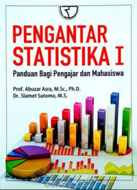 Image of Pengantar statistika I: panduan bagi pengajar dan mahasiswa