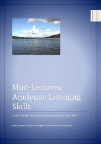 Image of Mini-lectures: academic listening skills