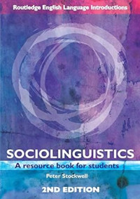 Image of Sociolingustics: a resource book for students