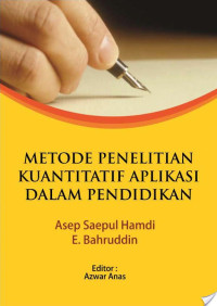 Image of Metode penelitian kuantitatif aplikasi dalam pendidikan