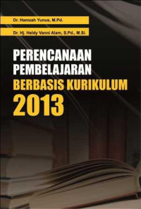 Image of Perencanaan pembelajaran berbasis kurikulum 2013