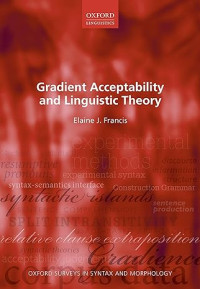Image of Gradient acceptability and linguistic theory