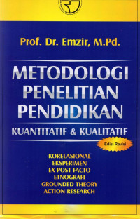 Image of Metodologi penelitian pendidikan: kuantitatif dan kualitatif