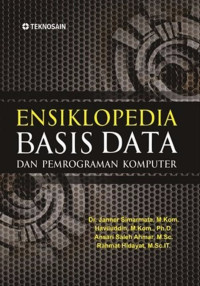 Image of Ensiklopedia basis data dan pemrograman komputer