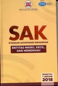 Image of Standar akuntansi keuangan: entitas mikro, kecil, dan menengah