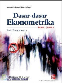Image of Dasar-dasar ekonometrika: basic econometrics