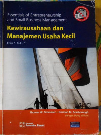Image of Essentials of entrepreneurship and small business management: keiwrausahaan dan manajemen usaha kecil