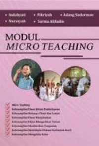 Image of Modul micro teaching
