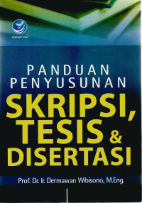 Image of Panduan penyusunan skripsi, tesis, dan disertasi